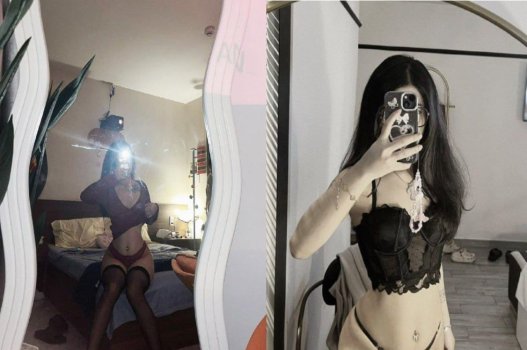 Gái xinh lột đồ trước mặt ny