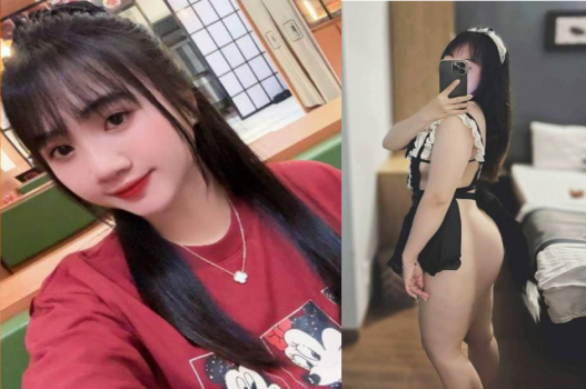 Mặc trang phục hầu gái phục vụ anh