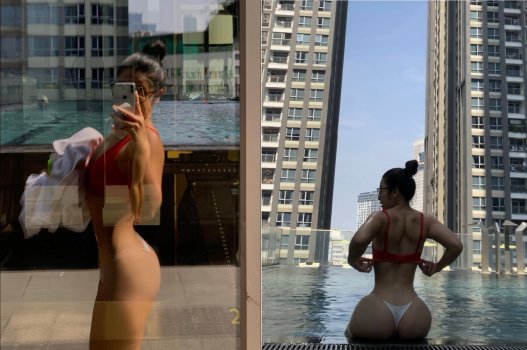 Yêu em mông nở doggy hơi đau